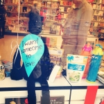 adorable plush #kitty I spotted in a bookstore #cute #awww