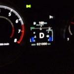 Also, sorry it's blurred, but my car turned 21,000… Guess it can have a beer now?